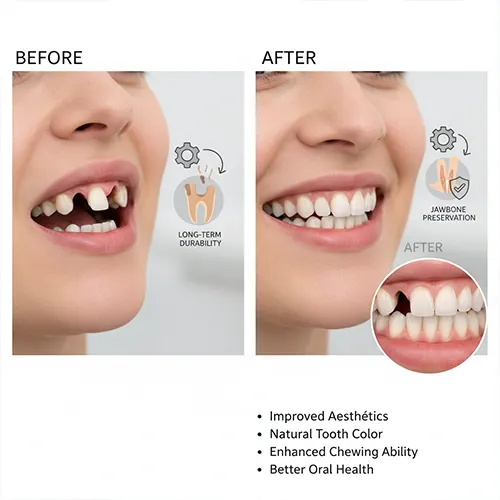 مزایای ایمپلنت دندان دندانپزشکی رها در کرج