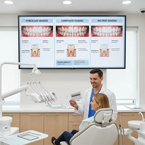 مراحل انجام لمینت دندان در دندانپزشکی رها